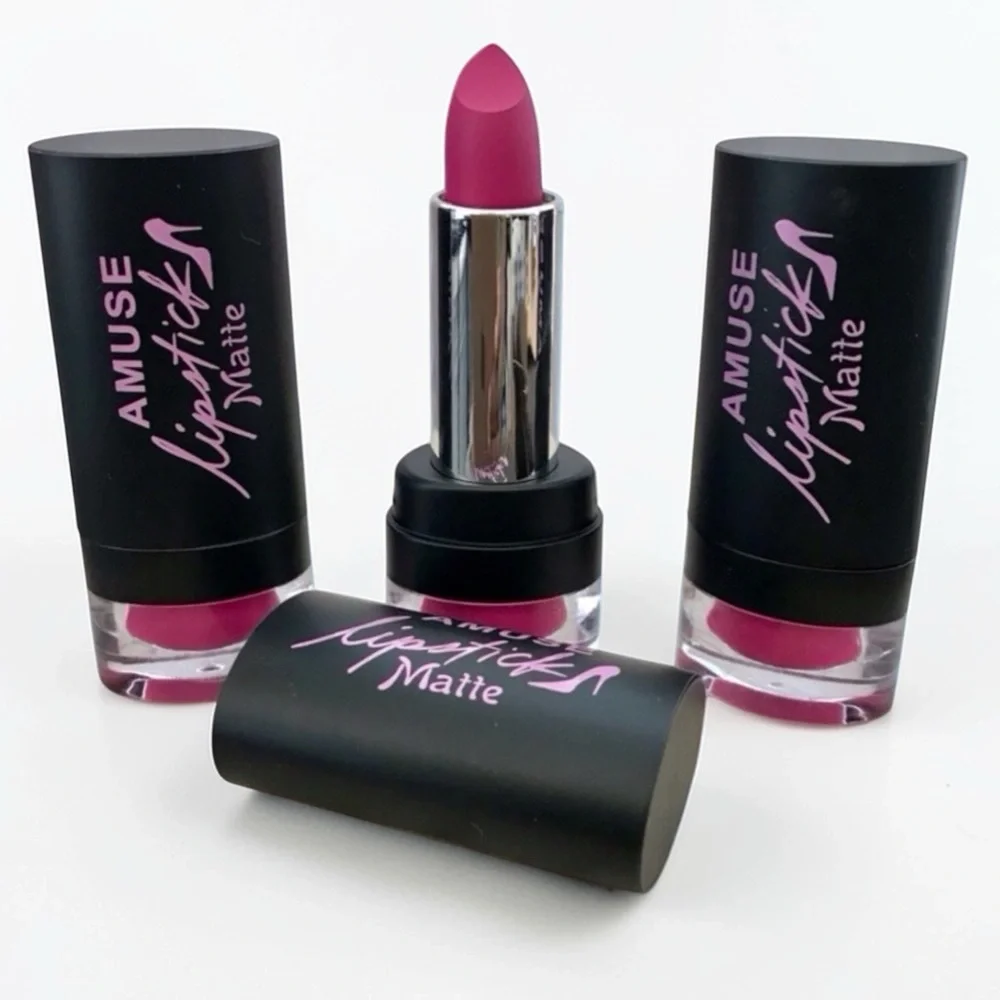 🆕3pcs Amuse Matte Lipstick